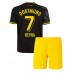 Billige Borussia Dortmund Giovanni Reyna #7 Bortetrøye Barn 2022-23 Kortermet (+ korte bukser)